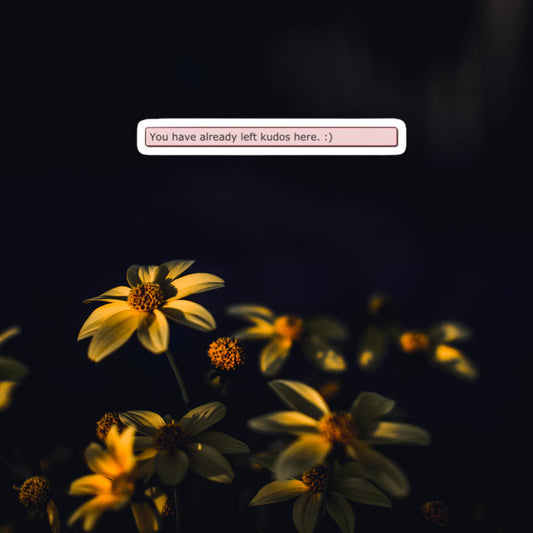 AO3 'You have already left kudos here :) Sticker