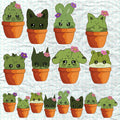 Ateez  8-Pack Aniteez Cactus Vinyl Sticker Pack