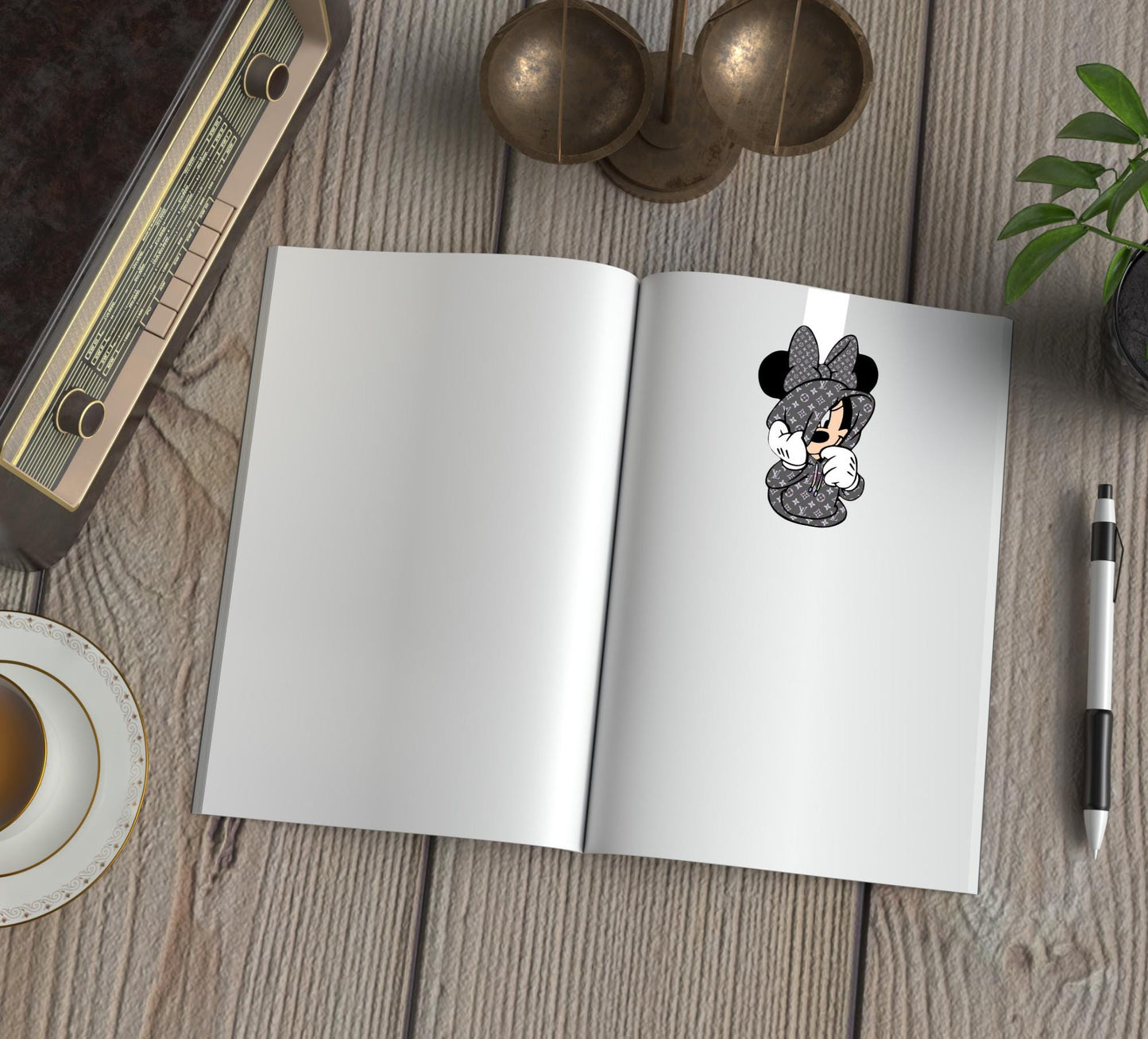 Cute Mouse Magnetic Bookmark - Luxury Pattern Design