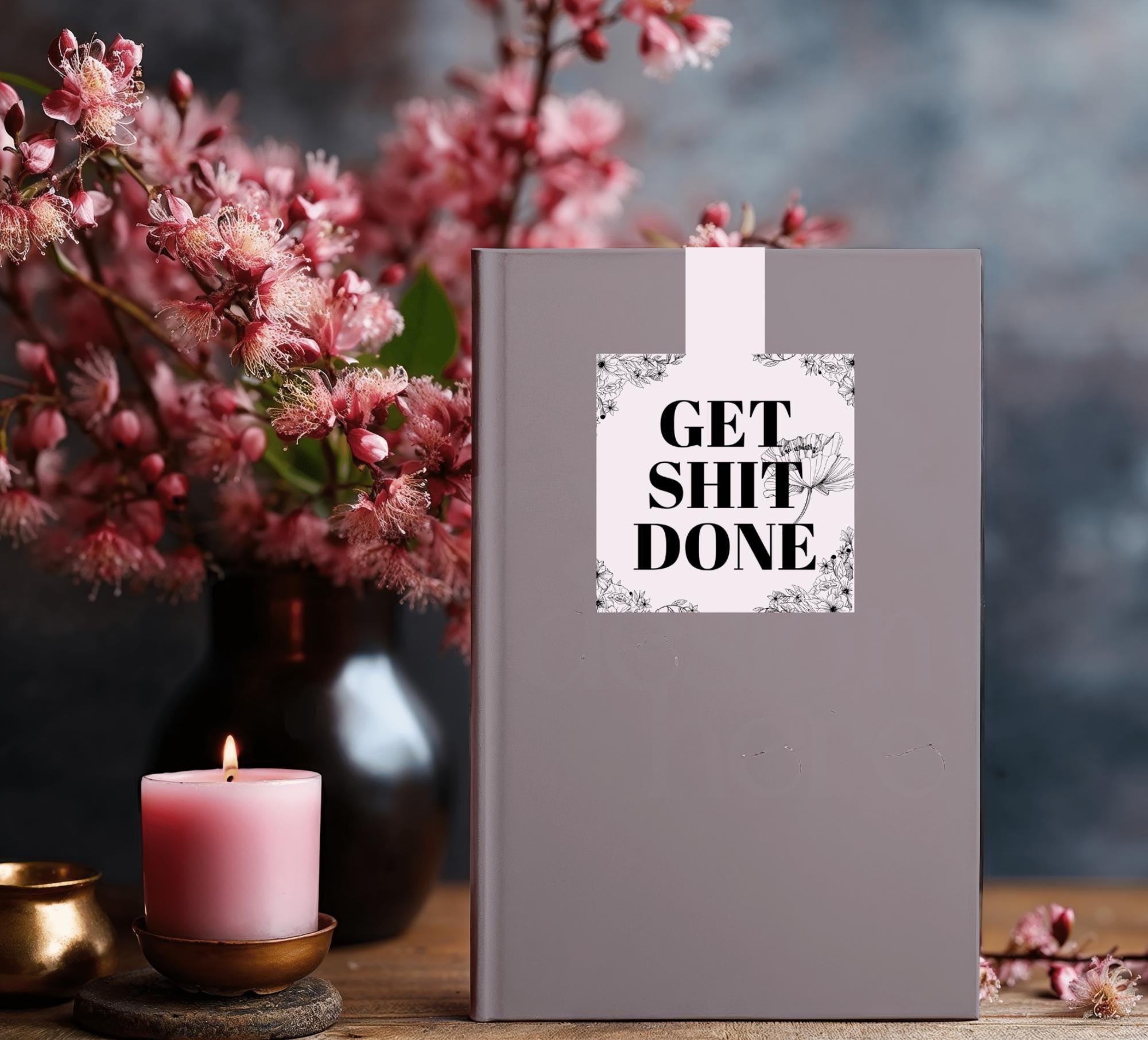 Get Shit Done Magnetic Bookmark
