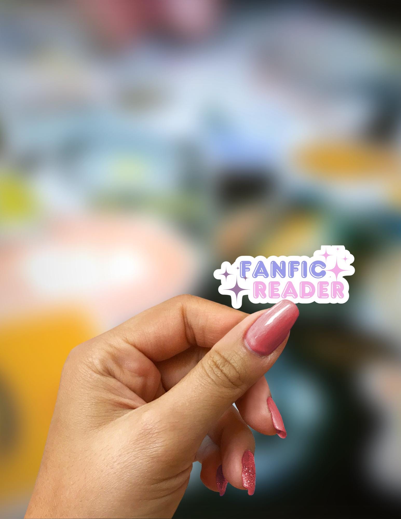 Fanfic Reader Sticker