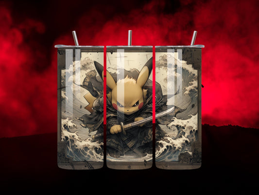 Ninja Pikachu 20oz Tumbler
