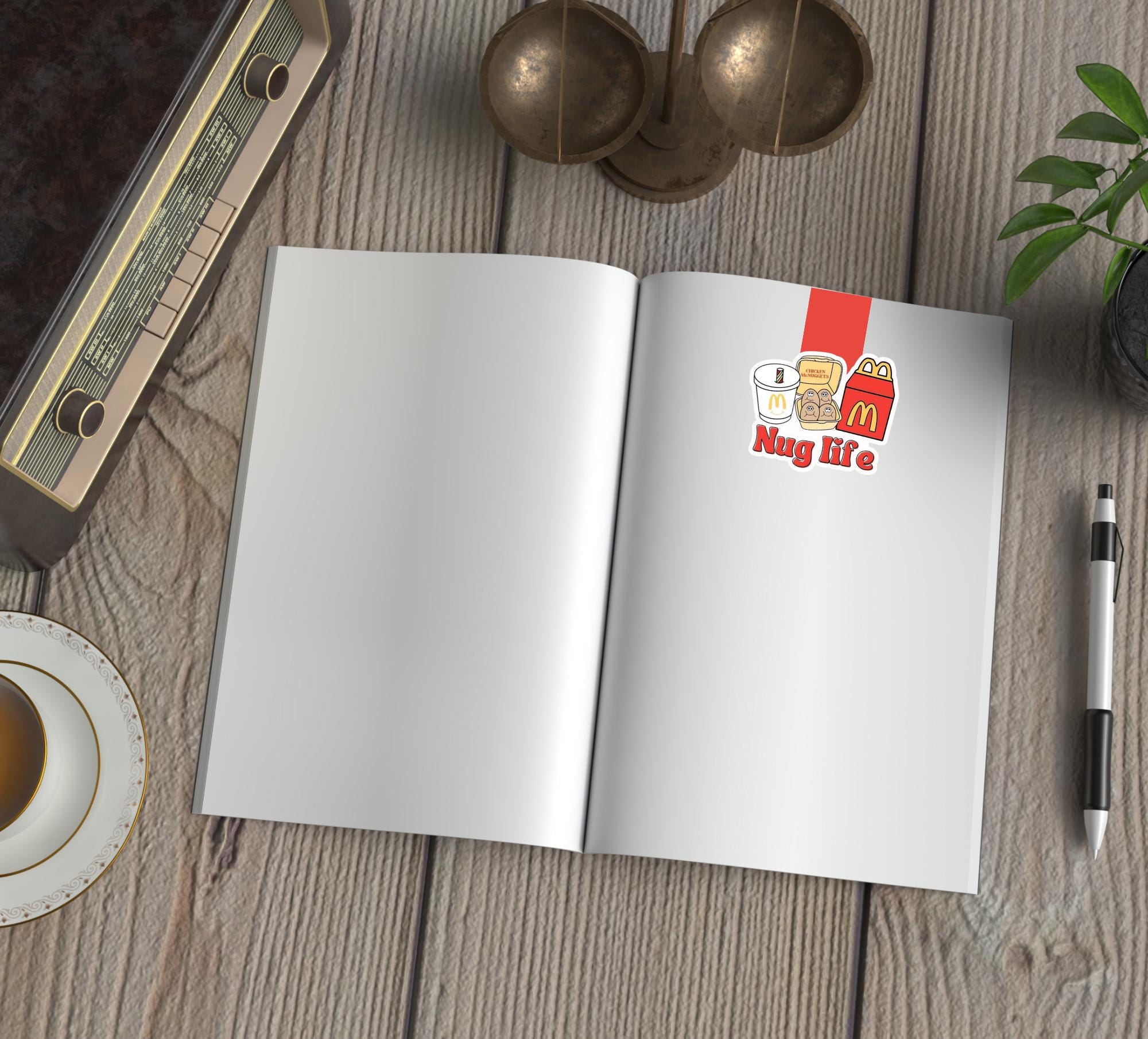 Nug Life Magnetic Bookmark