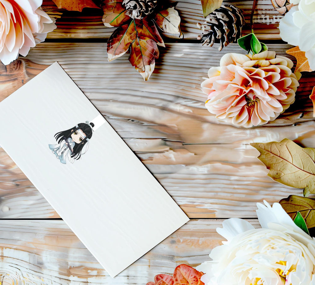 Lan Wangji Magnetic Bookmark - Mo Dao Zu Shi Inspired Bookmark