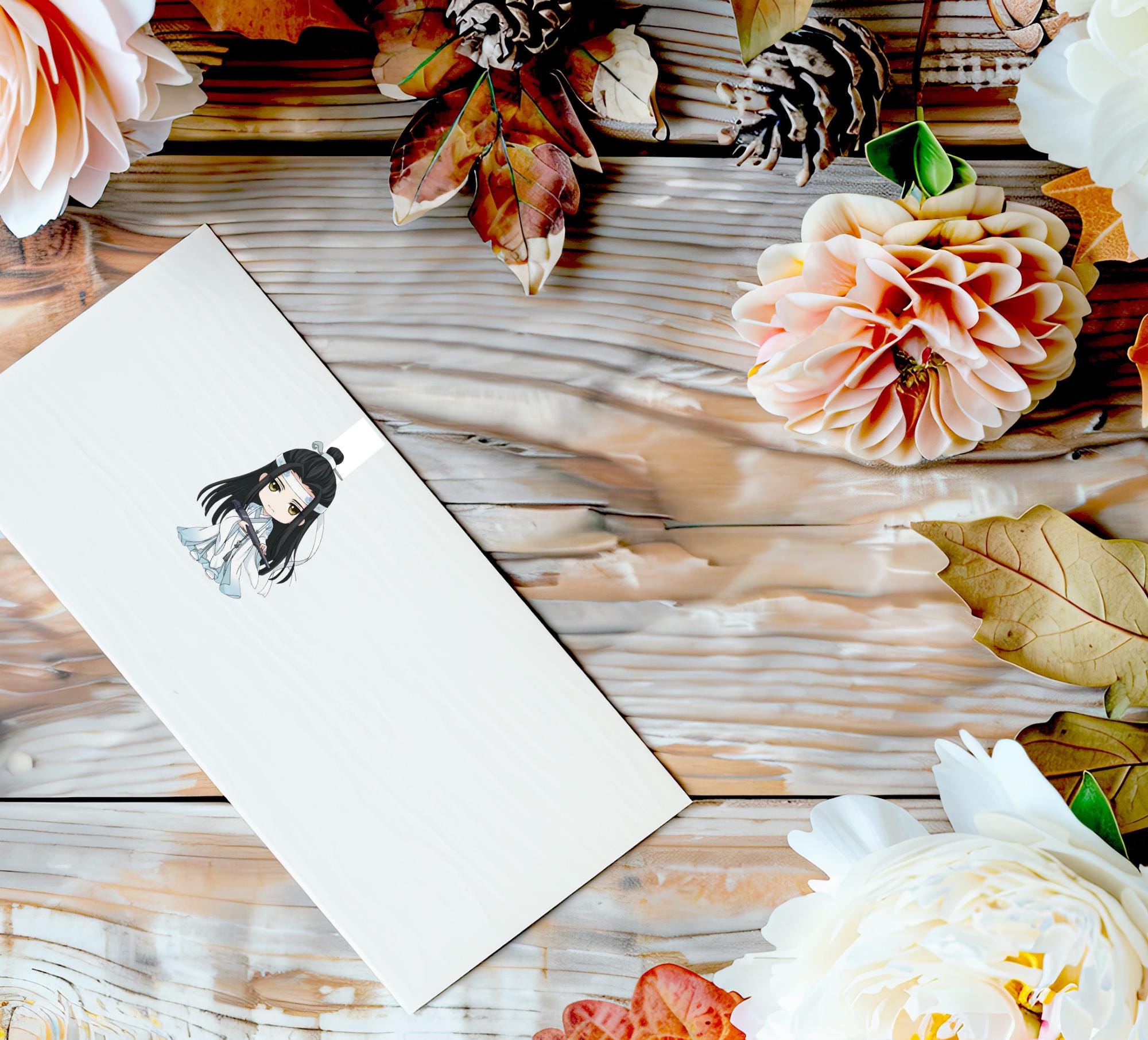 Lan Wangji Magnetic Bookmark - Mo Dao Zu Shi Inspired Bookmark