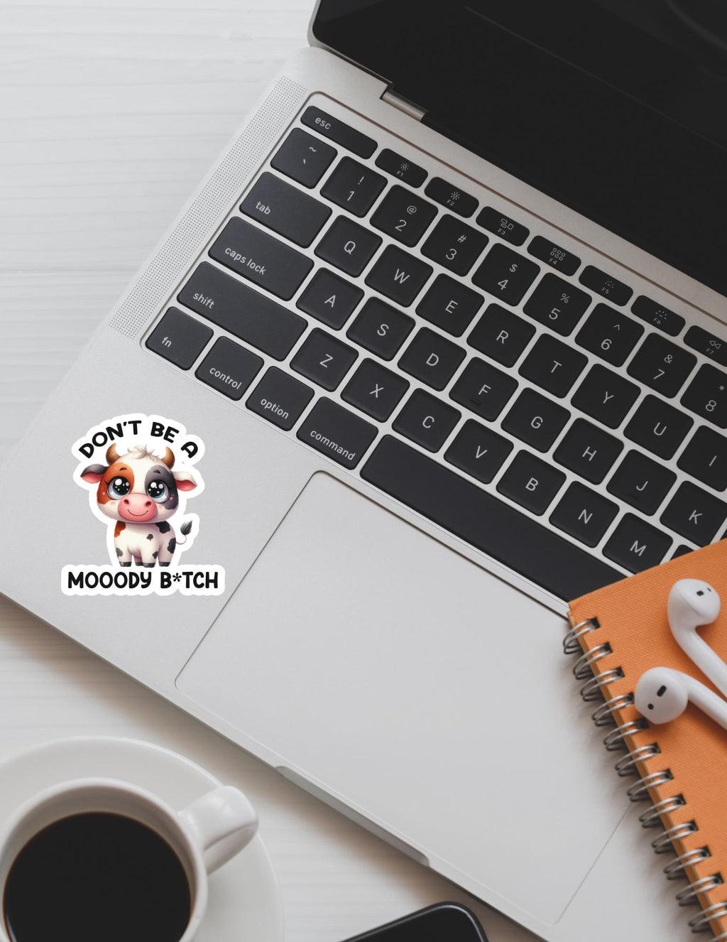 Dont be a Mooody B*tch sticker