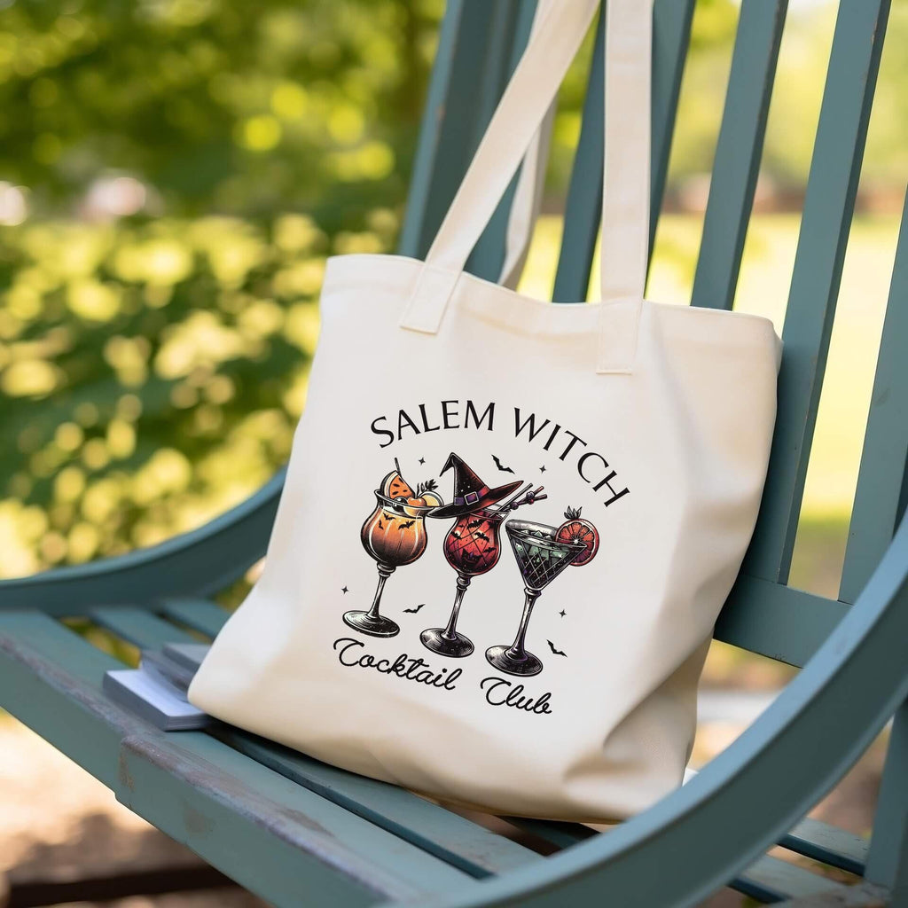 Salem Witch Cocktail Club Tote Bag