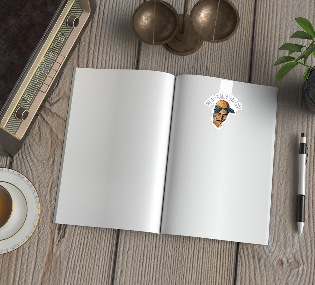 What Would Pac Do? Magnetic Bookmark -