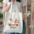 Tis the Season - Vintage Truck Christmas Tote Bag