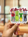 The Boys Of Winter Christmas Sticker