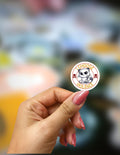 Choose Violence Cat  Sticker