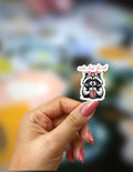 Cute but Feral sticker