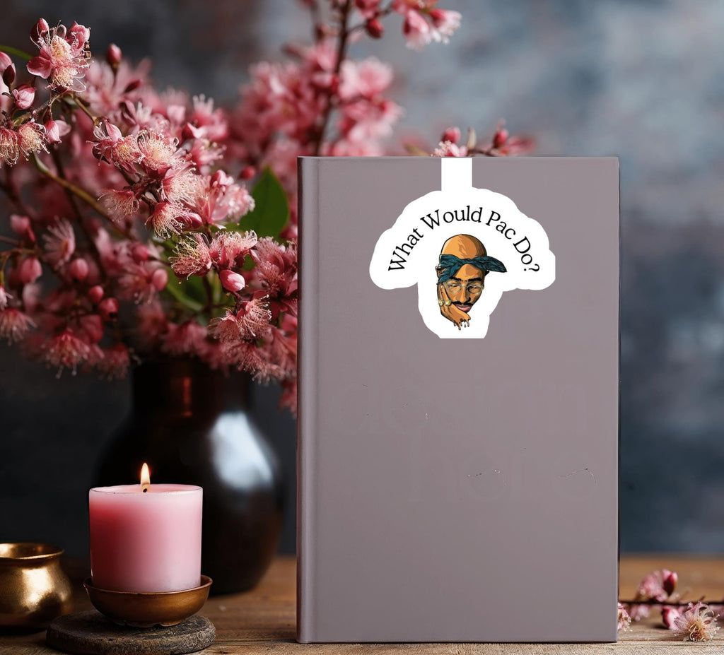 What Would Pac Do? Magnetic Bookmark -