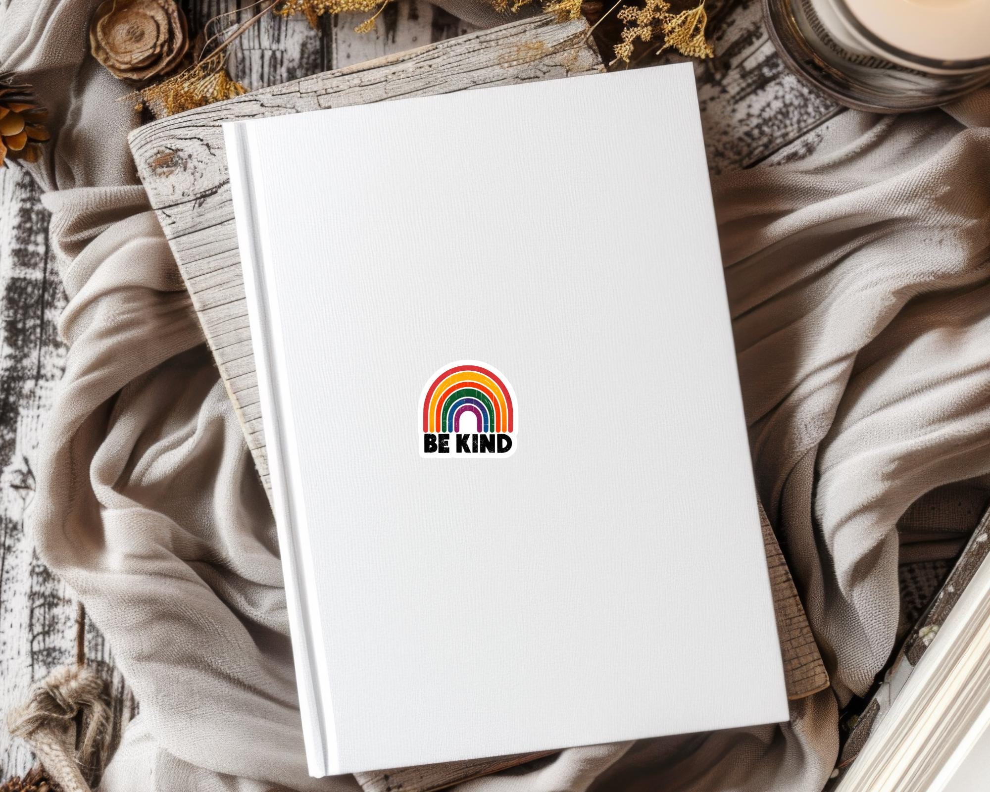 Be Kind Rainbow Sticker