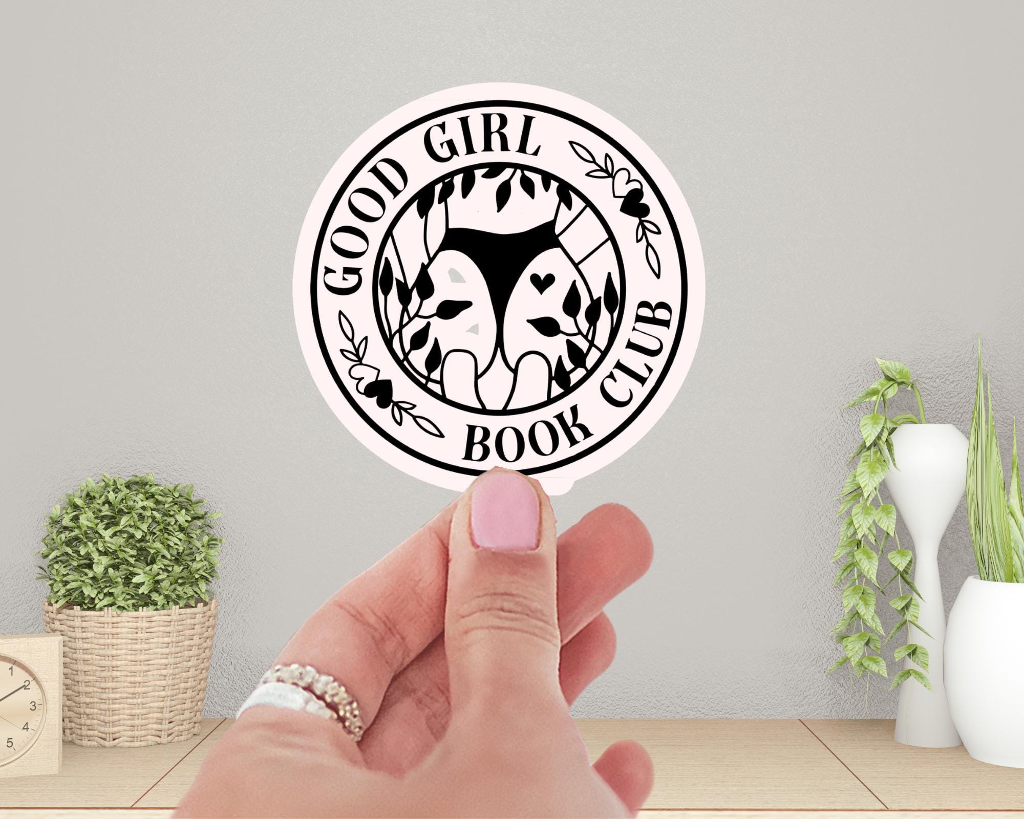 Good Girl Book Club Sticker