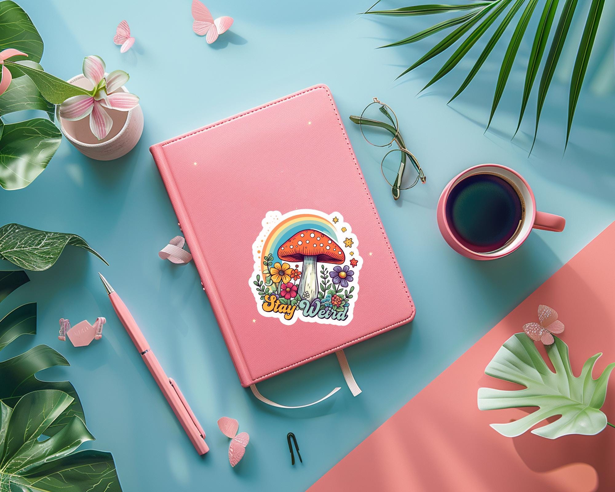 Stay Weird Sticker