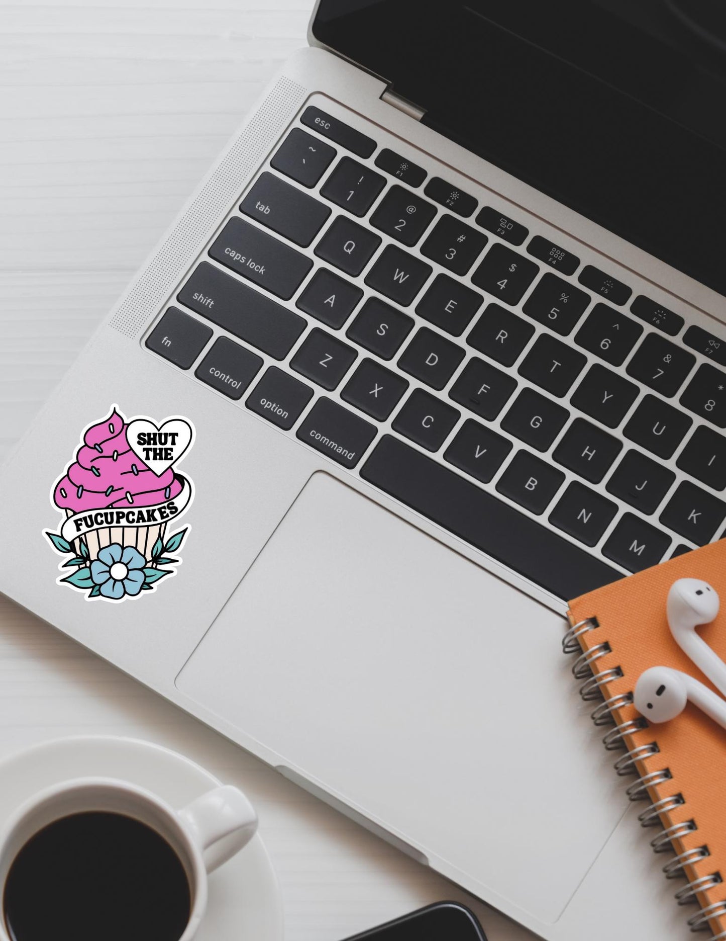 Shut the Fucupcakes Sticker