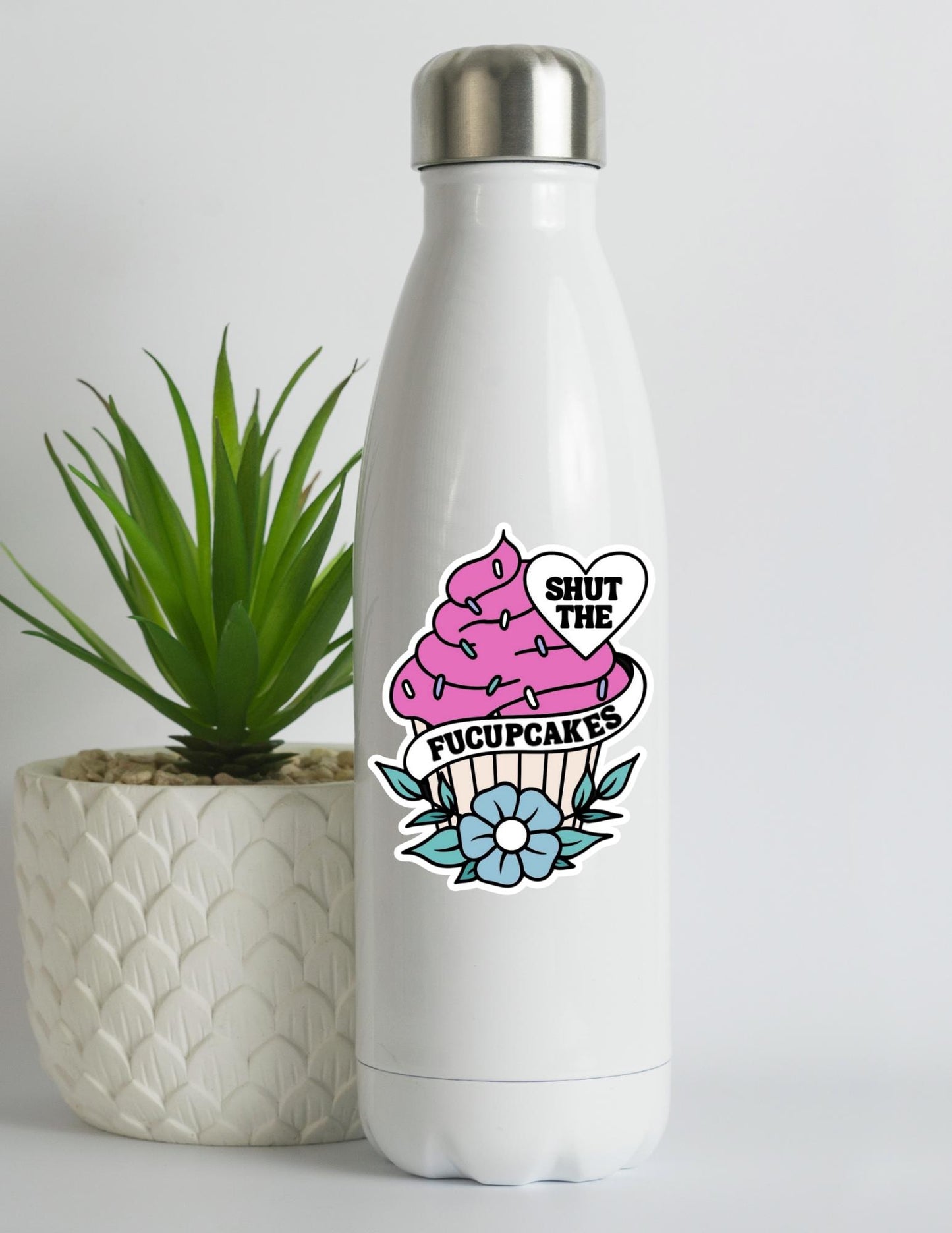 Shut the Fucupcakes Sticker