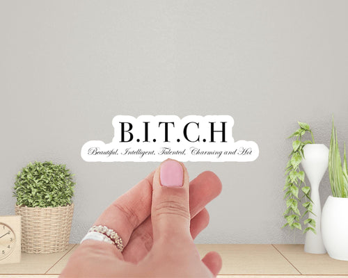 B.I.T.C.H. Sticker
