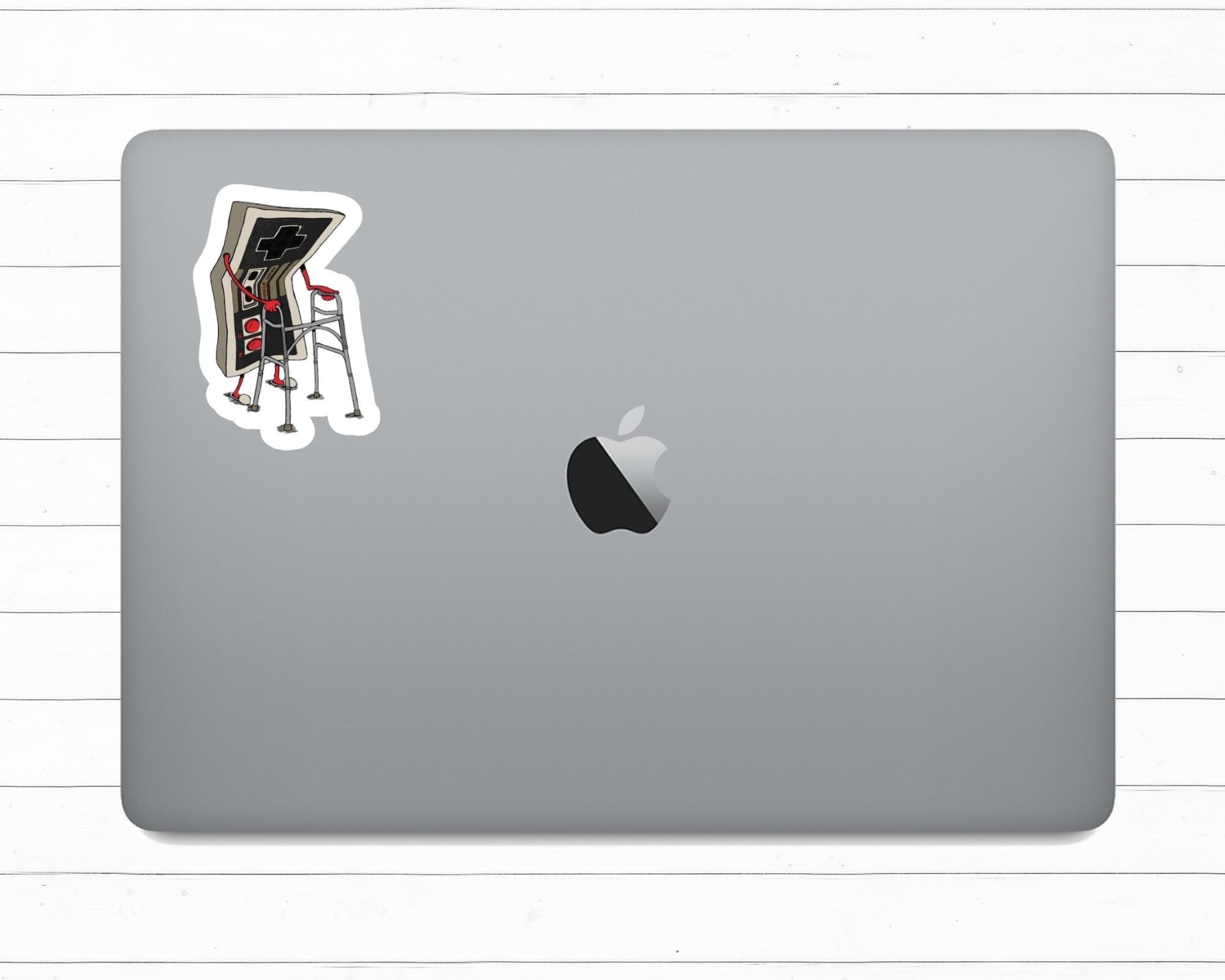 Retro Gamer Vinyl Sticker
