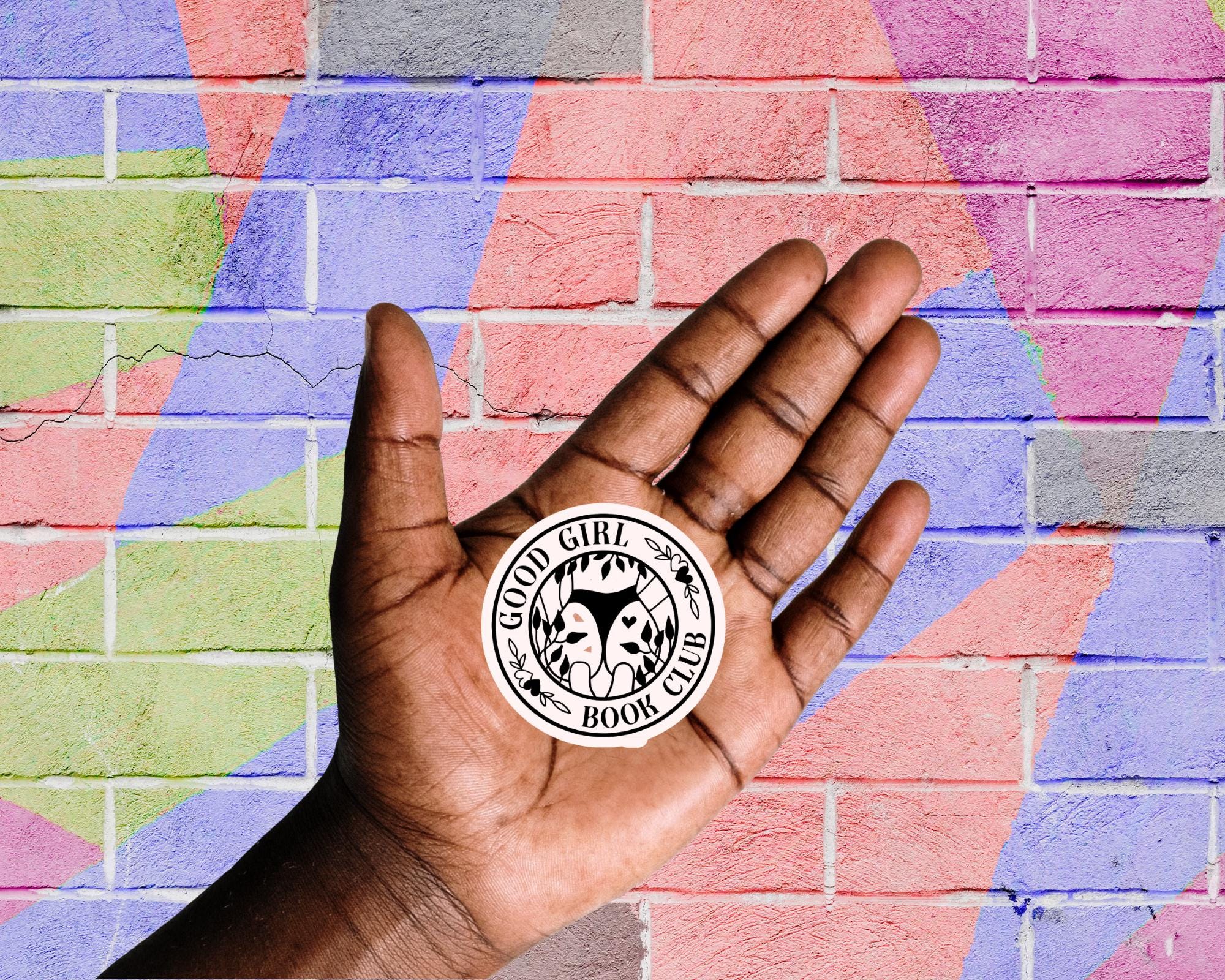 Good Girl Book Club Sticker