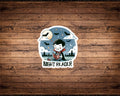 Night Reader Sticker