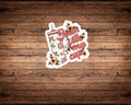 Jesus Fills My Cup Sticker Psalm 23:5 Vinyl Decal