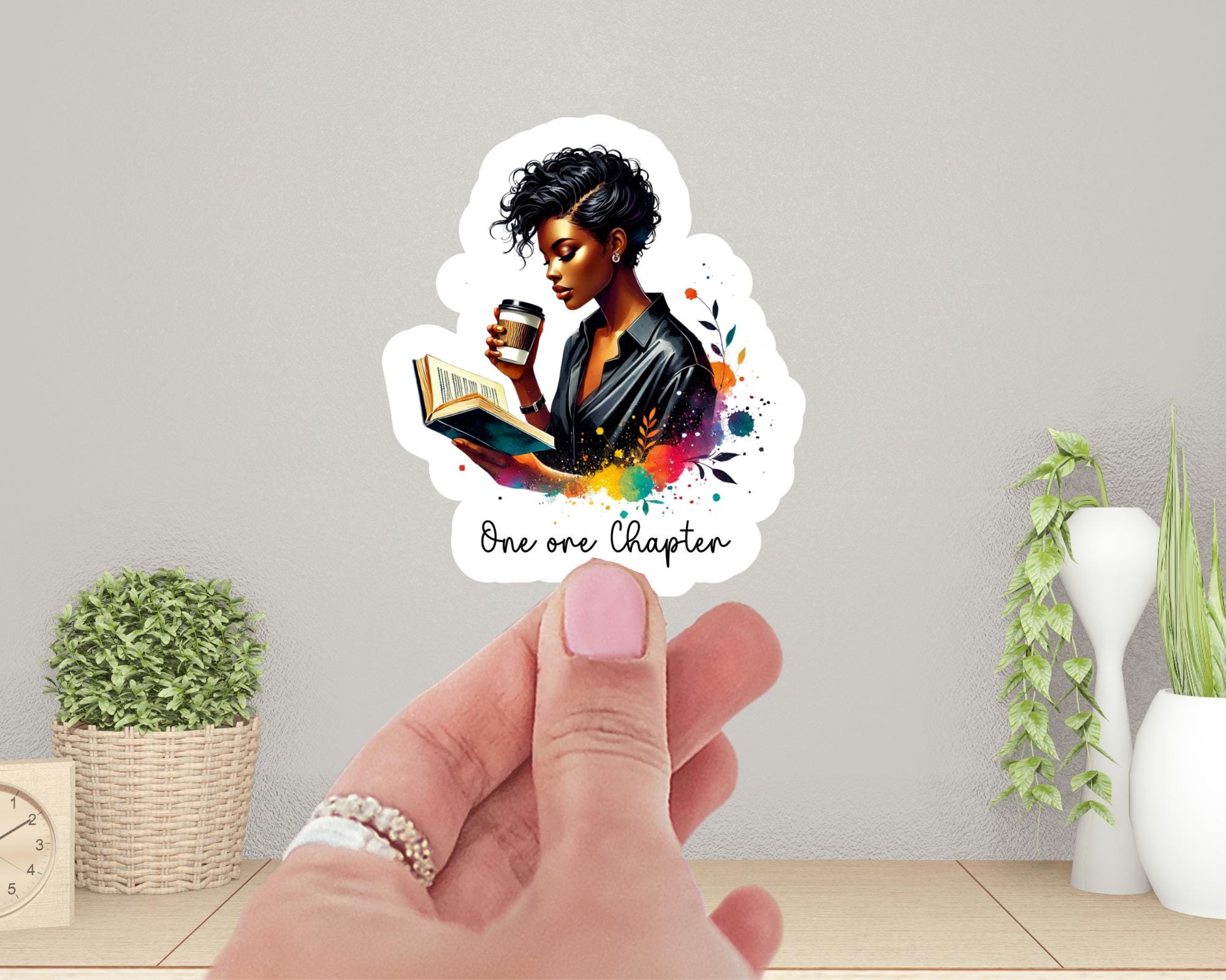One More Chapter Vinyl Sticker