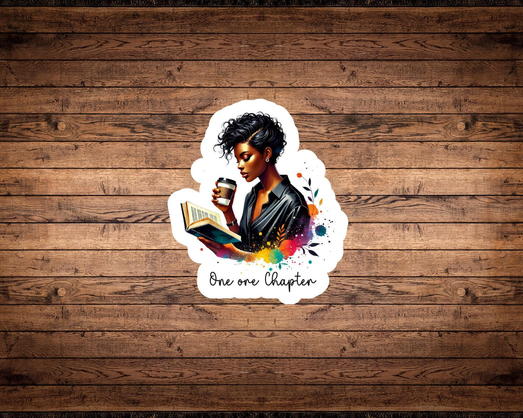 One More Chapter Vinyl Sticker