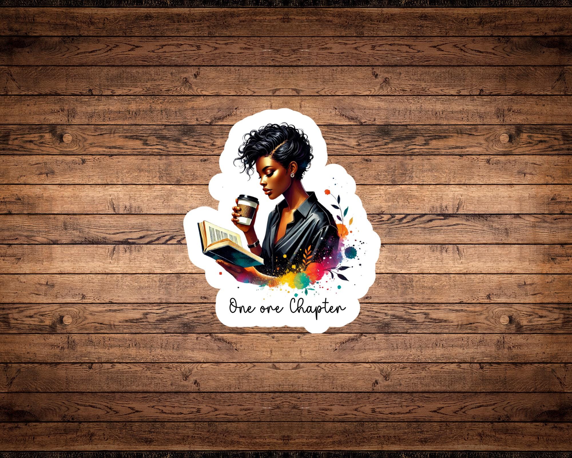 One More Chapter Vinyl Sticker