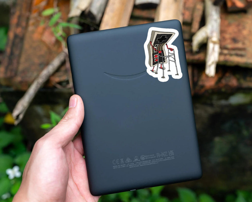 Retro Gamer Vinyl Sticker