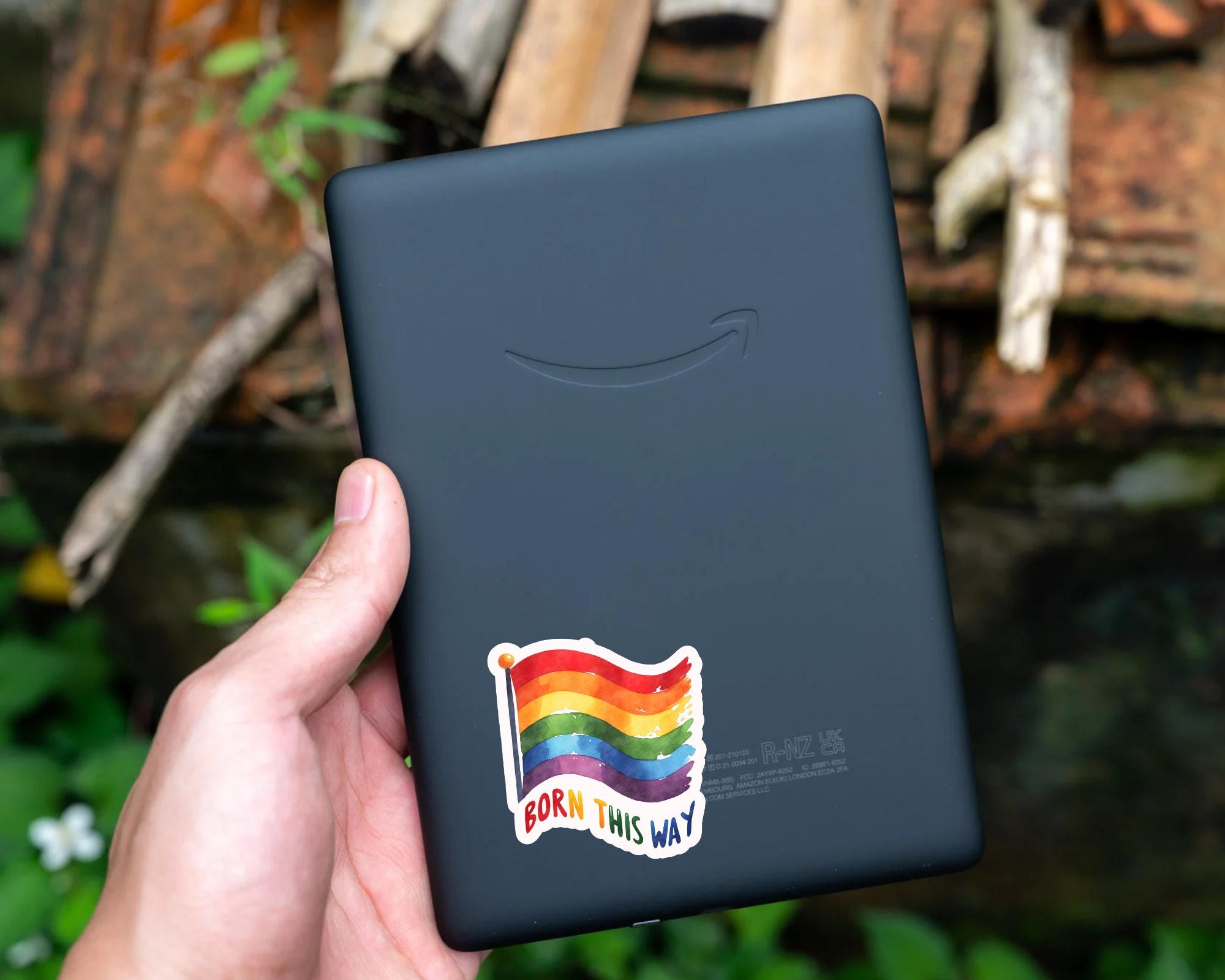 Born This Way" LGBTQ+ Pride Sticker