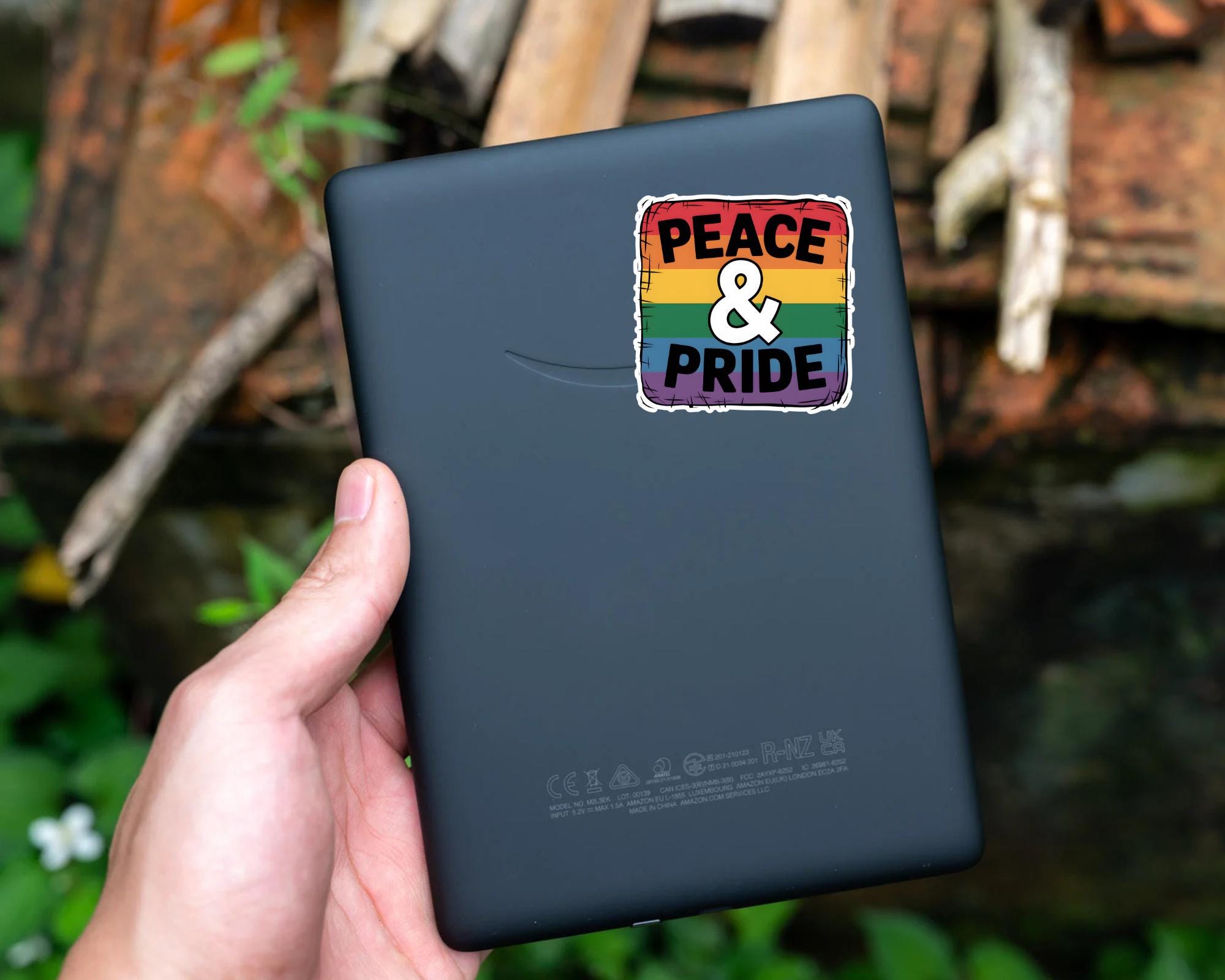 Peace & Pride LGBTQ+ Sticker