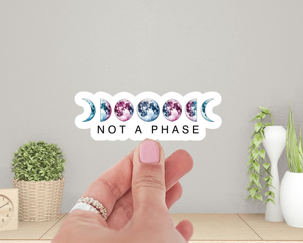 Not A Phase Transgender Pride Sticker