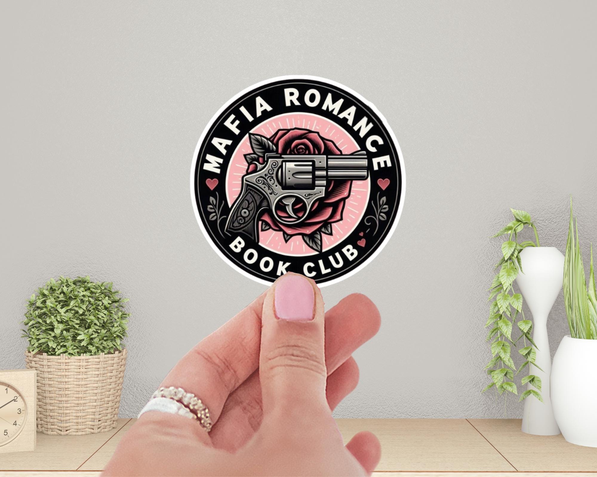 Mafia Romance Book Club Sticker