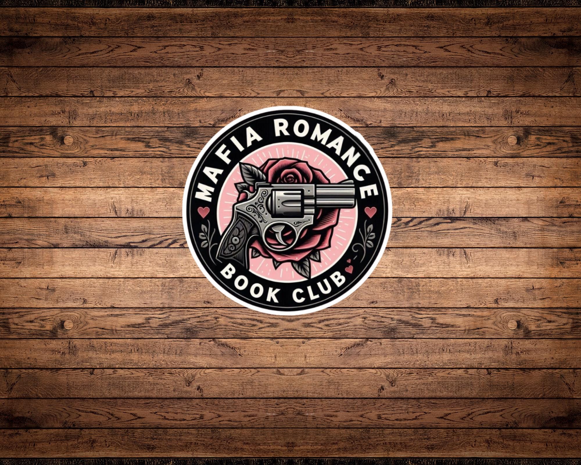 Mafia Romance Book Club Sticker