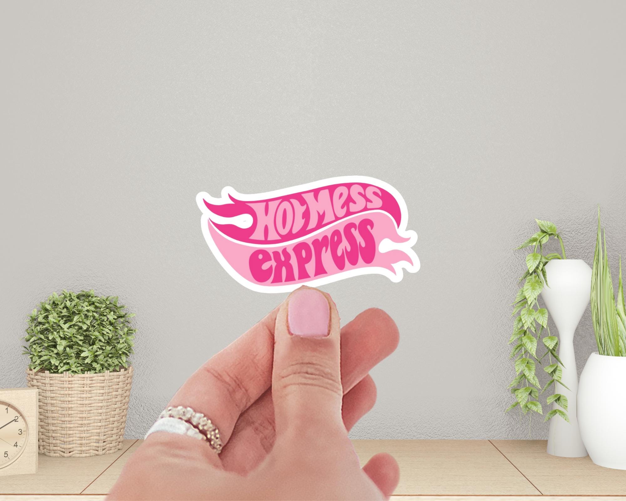 Hot Mess Express Sticker