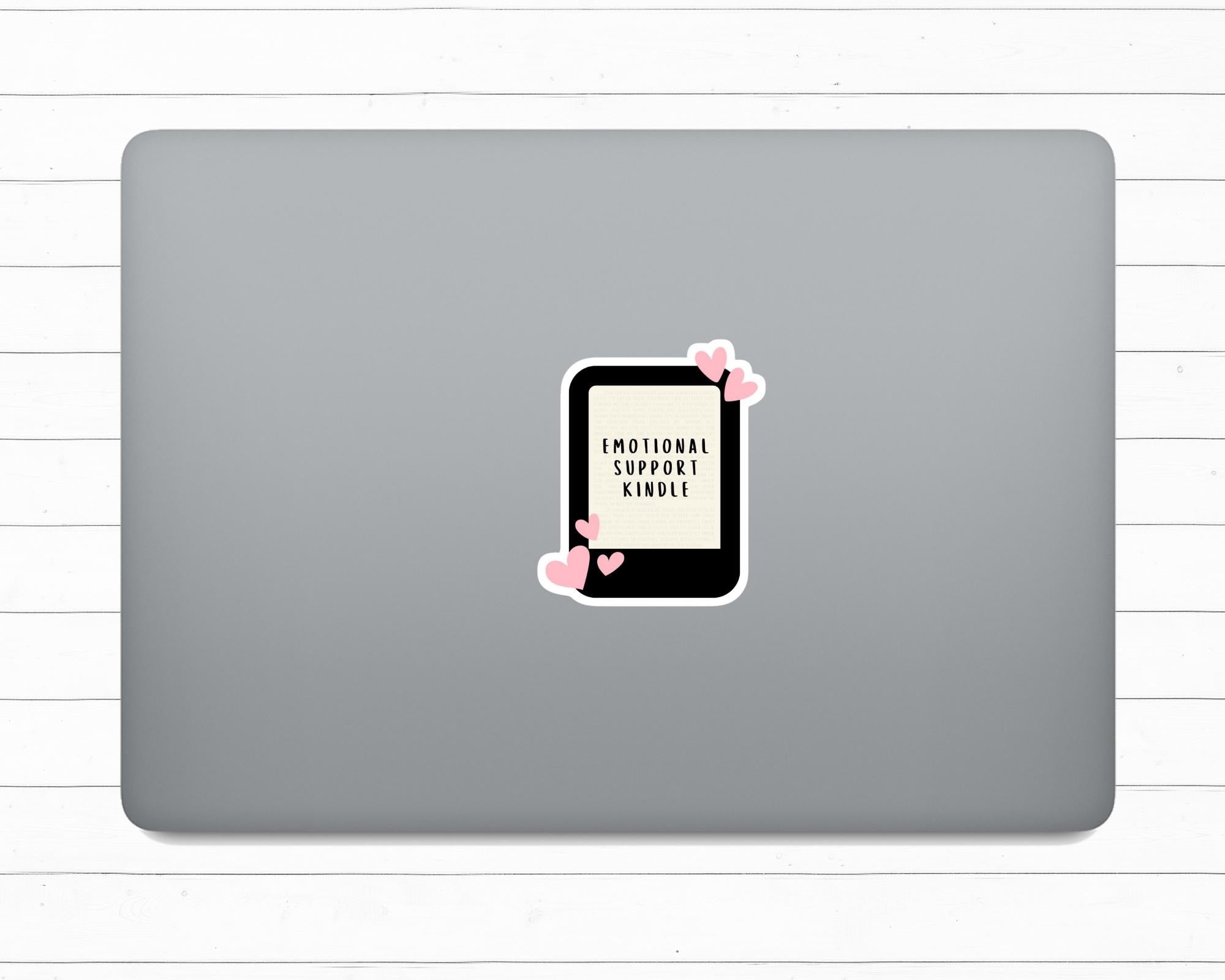 Emotional Support Kindle Sticker