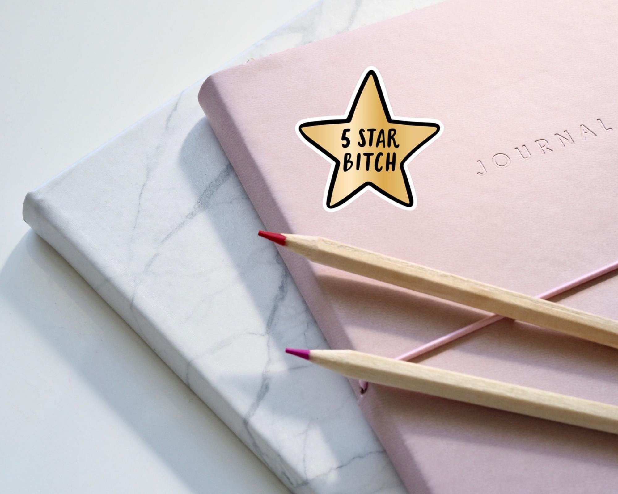 5 Star B*tch Sticker