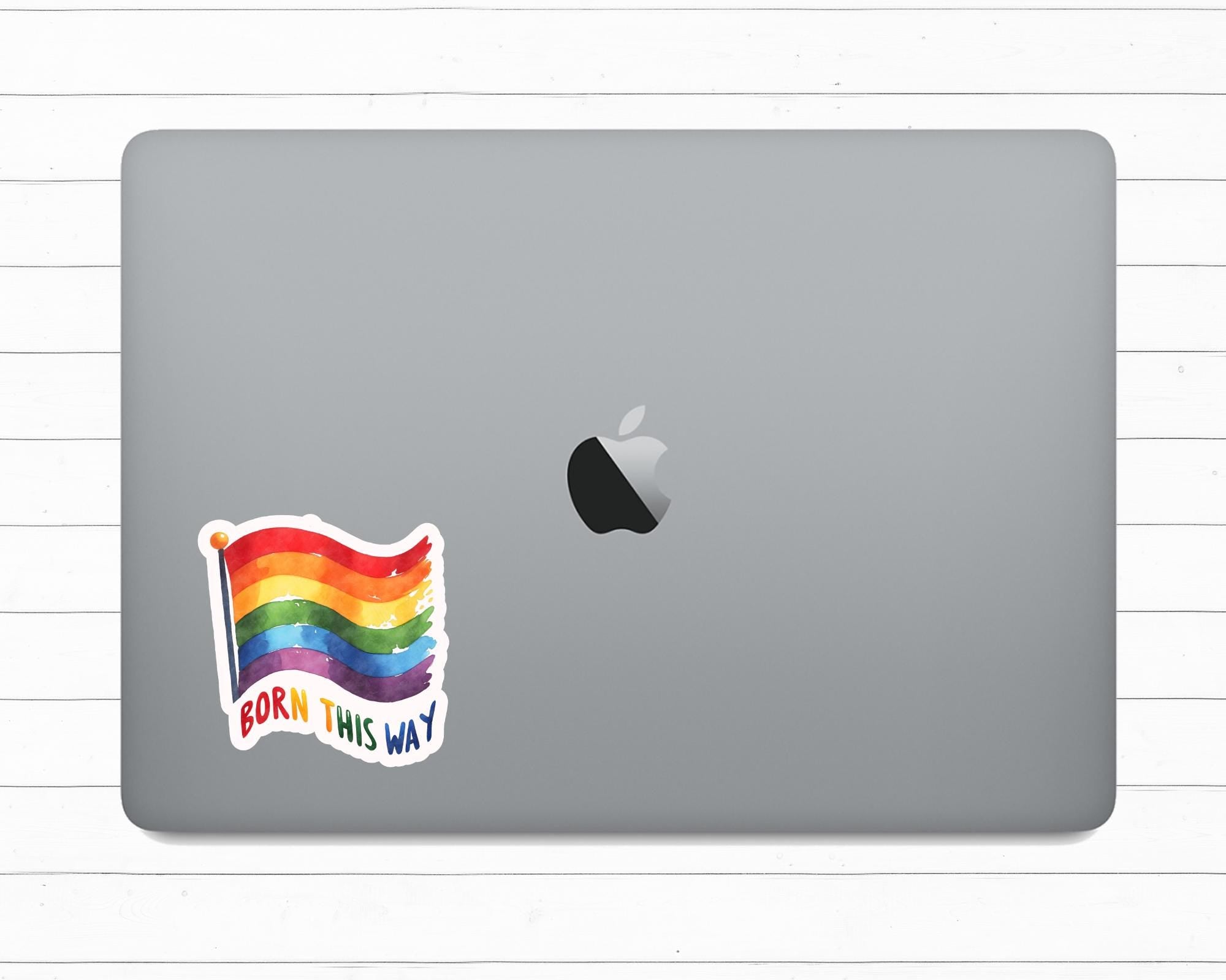 Born This Way" LGBTQ+ Pride Sticker