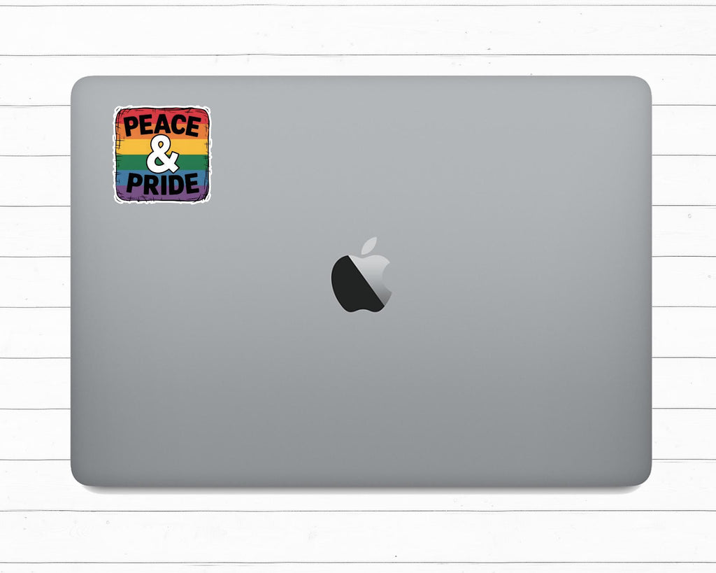 Peace & Pride LGBTQ+ Sticker