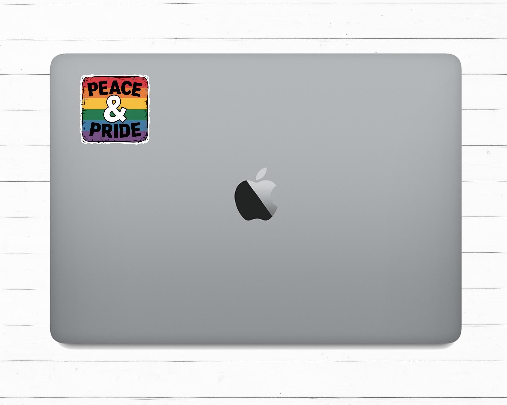 Peace & Pride LGBTQ+ Sticker