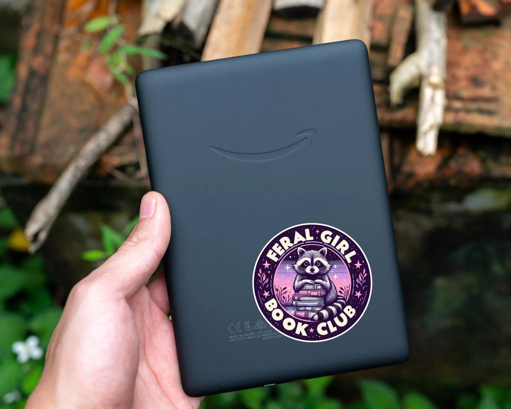 Feral Girl Book Club Sticker