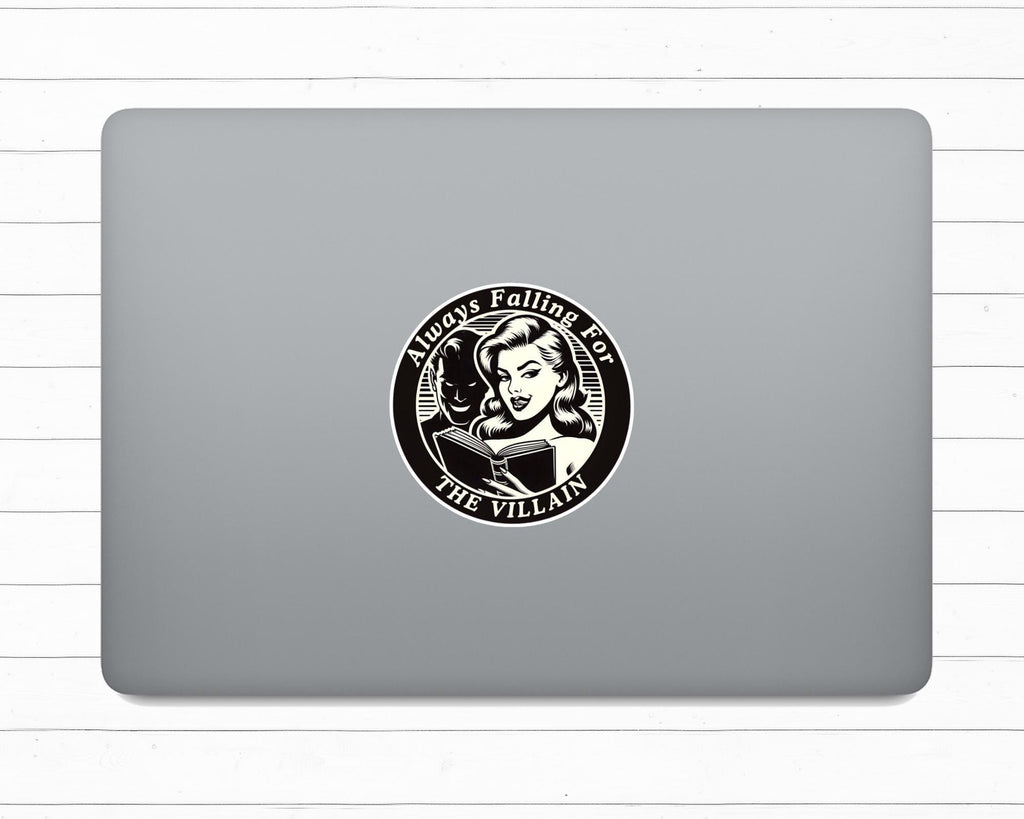 Always Falling for the Villain Sticker