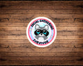 Social Gathering Survivor Sticker