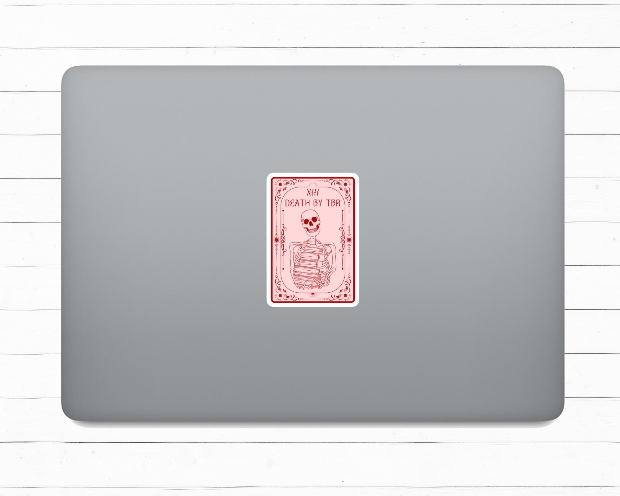 Death by TBR Sticker