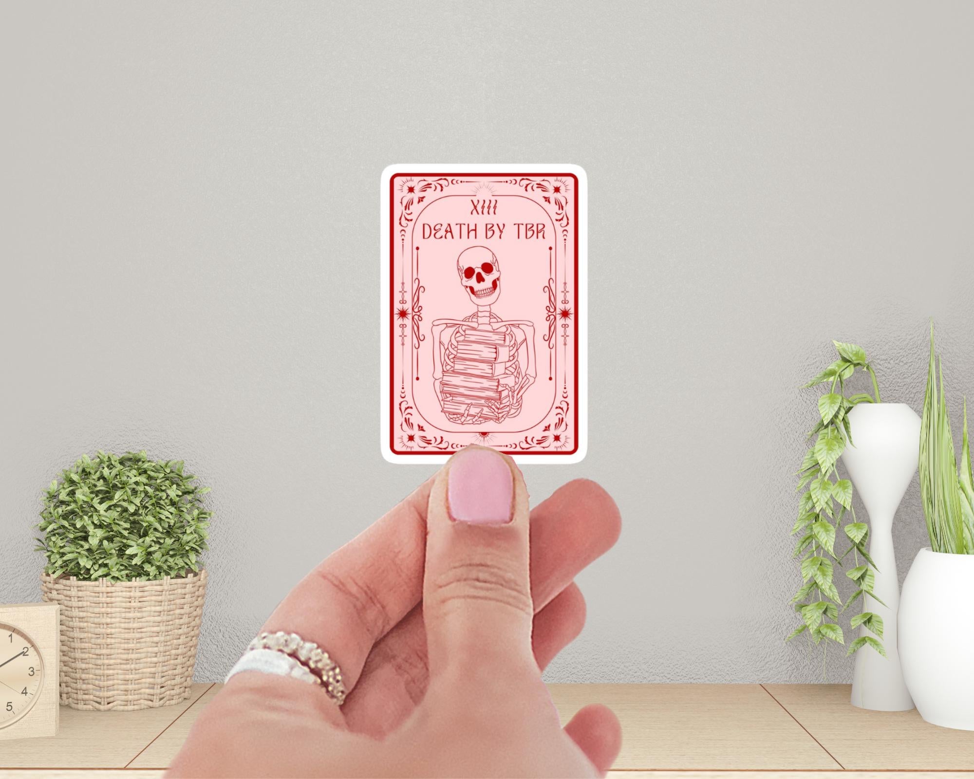 Death by TBR Sticker