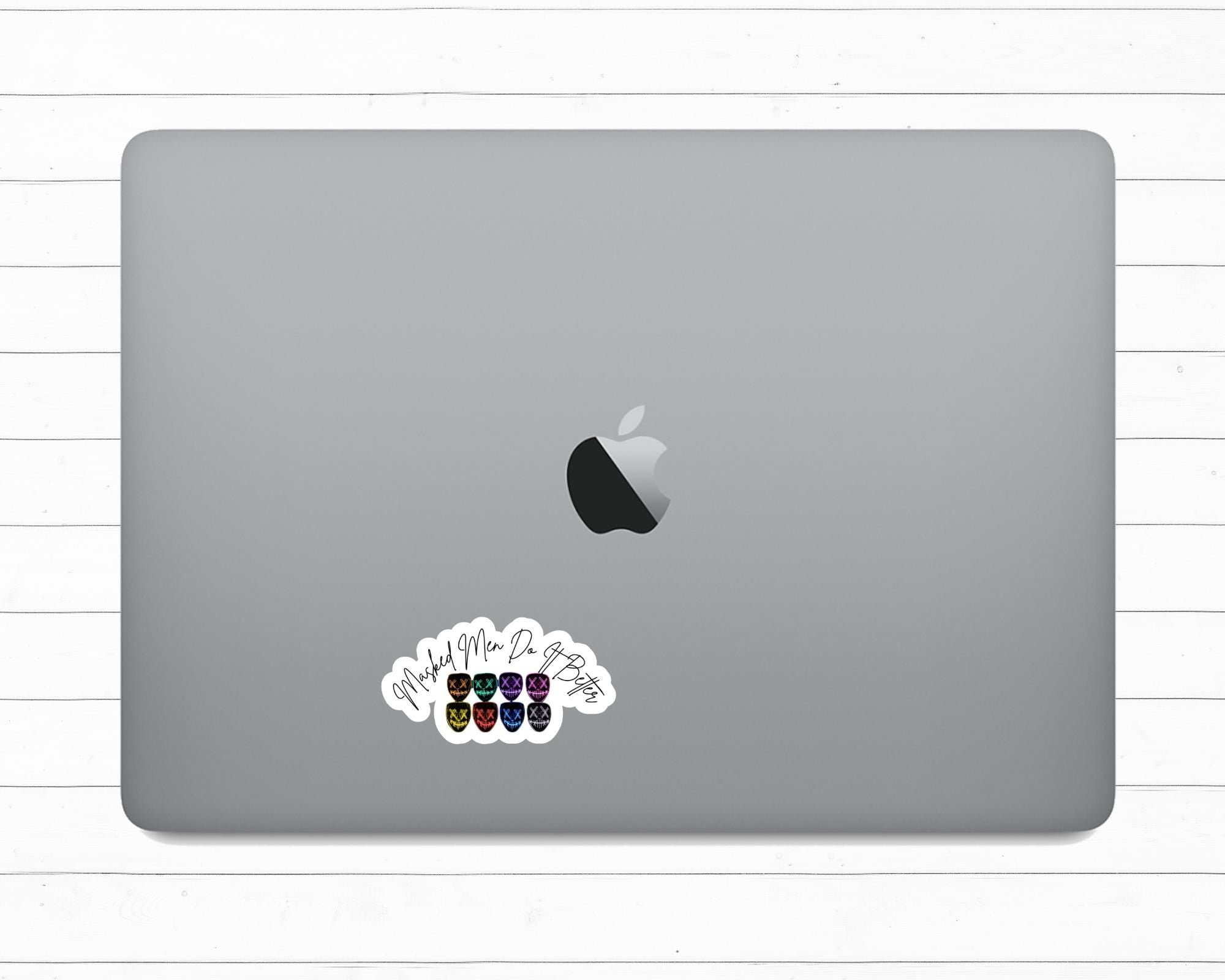 Masked Men Do It Better Sticker