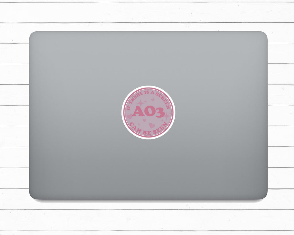 AO3 "If There Is a Screen, AO3 Can Be Seen" | 4 Color Options