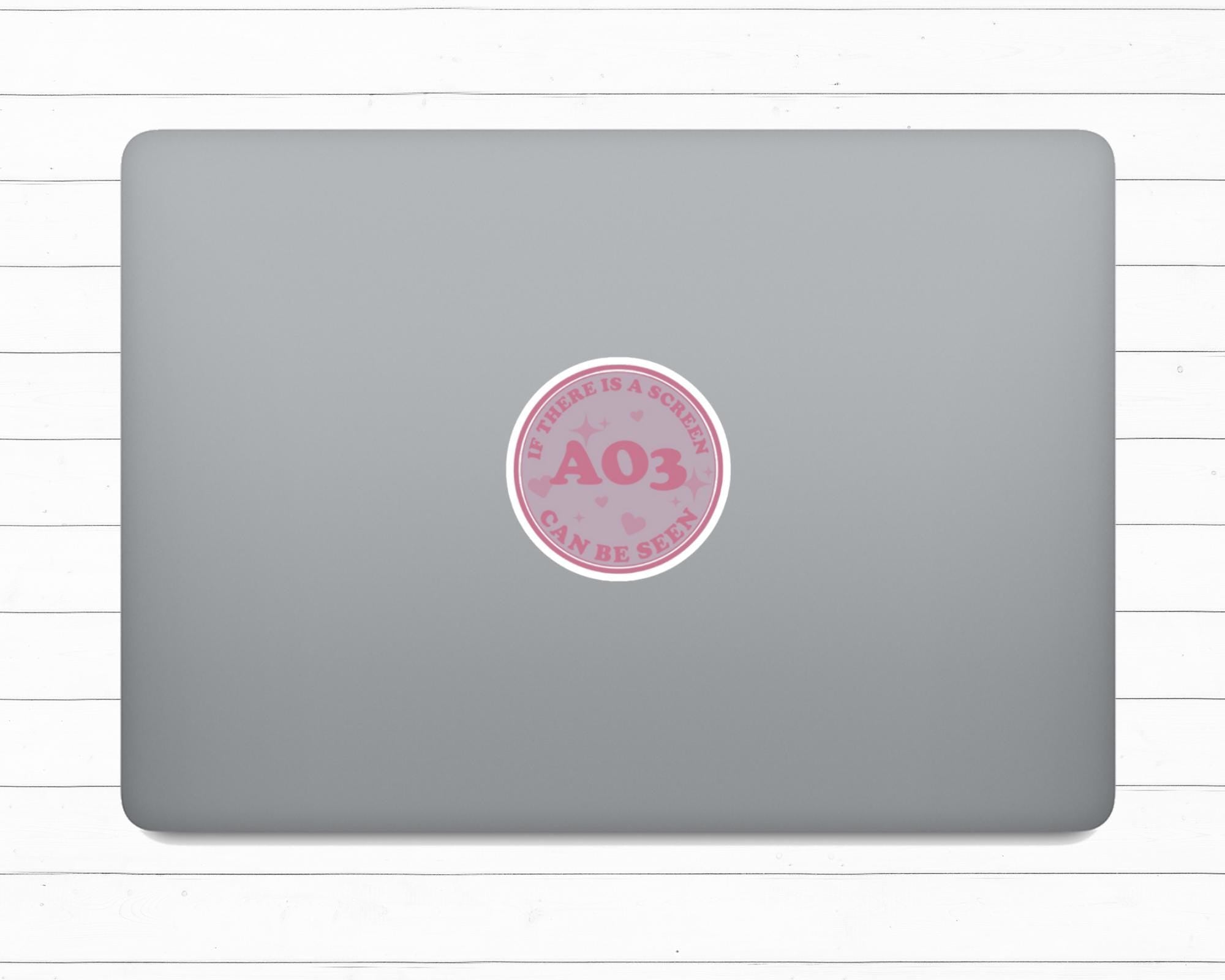 AO3 "If There Is a Screen, AO3 Can Be Seen" | 4 Color Options